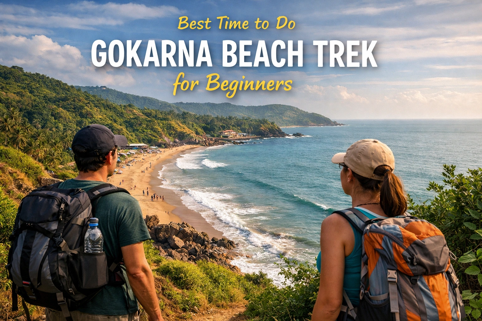 best time to do gokarna beach trek