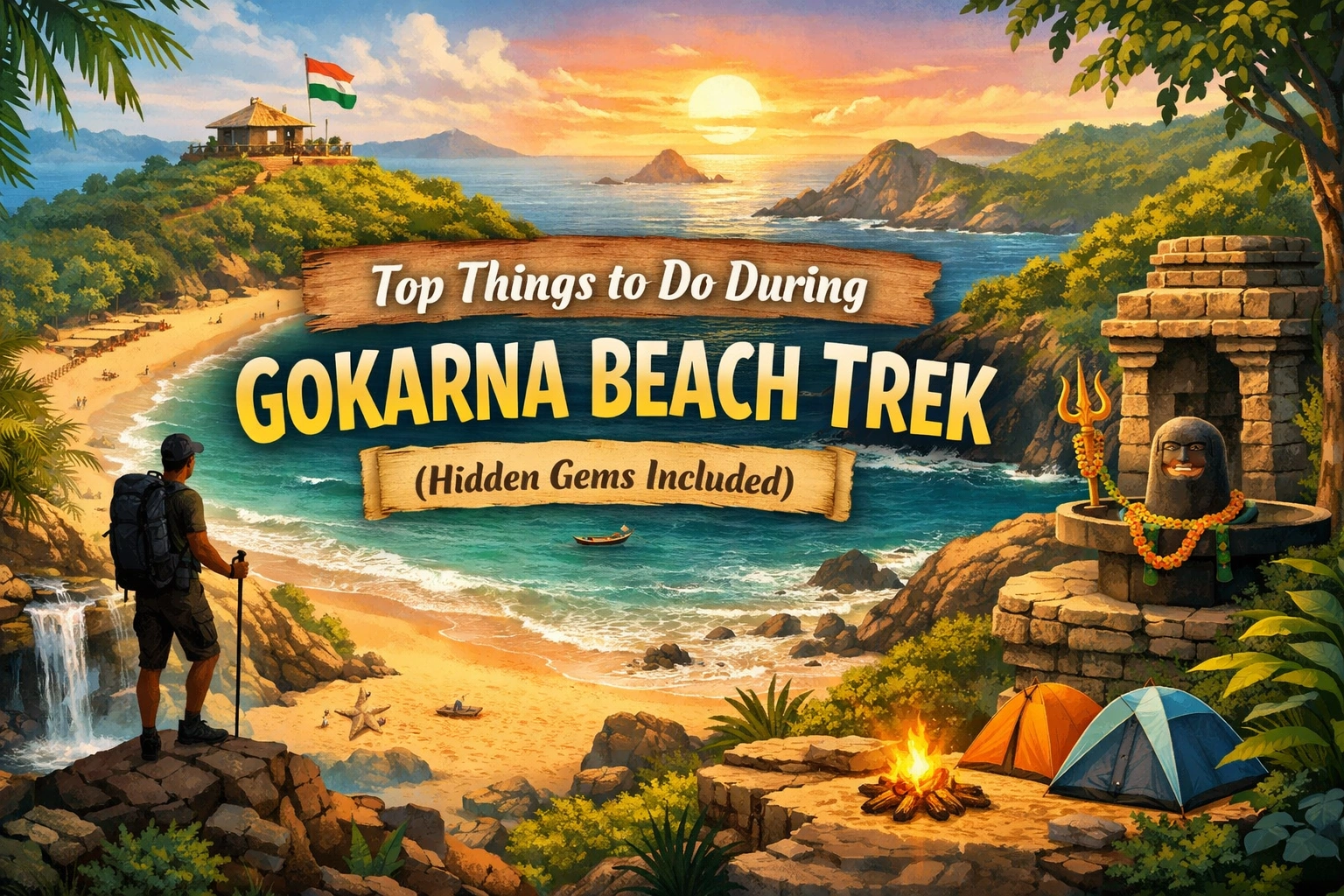 Gokarna beach trek things to do