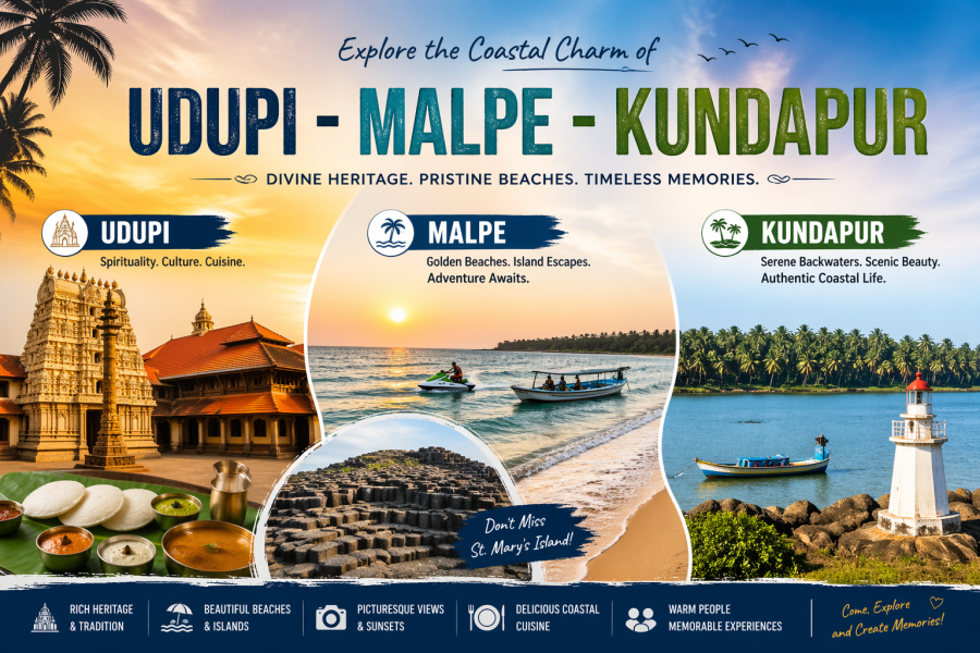 Udupi Malpe Kundapura Tour Package