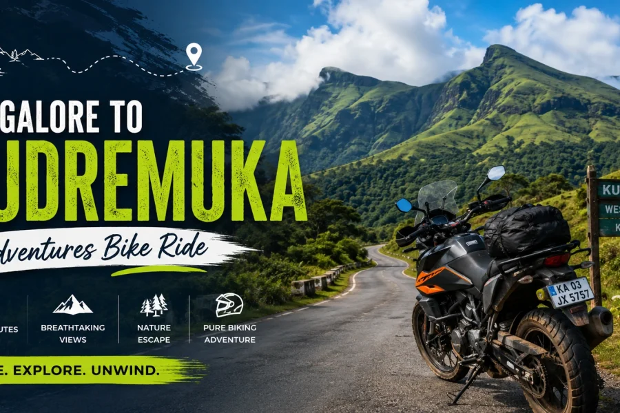 Bangalore to Kudremuka Adventures Bike Ride