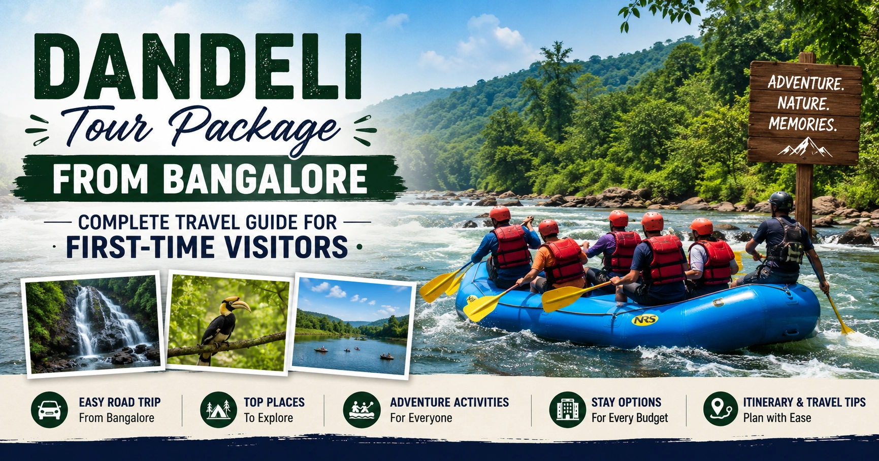 Dandeli Tour Package from Bangalore