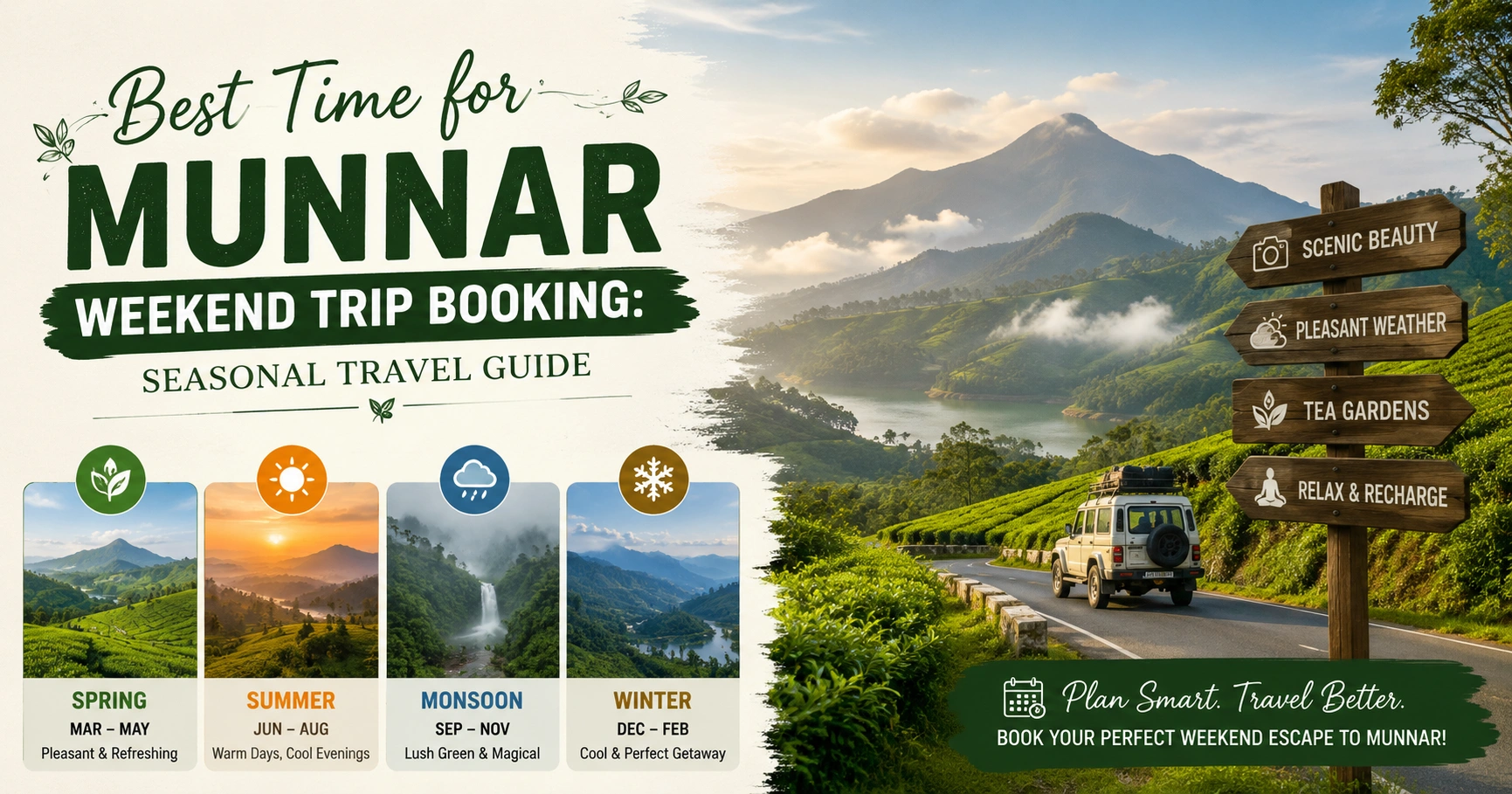 Munnar Weekend Trip Booking