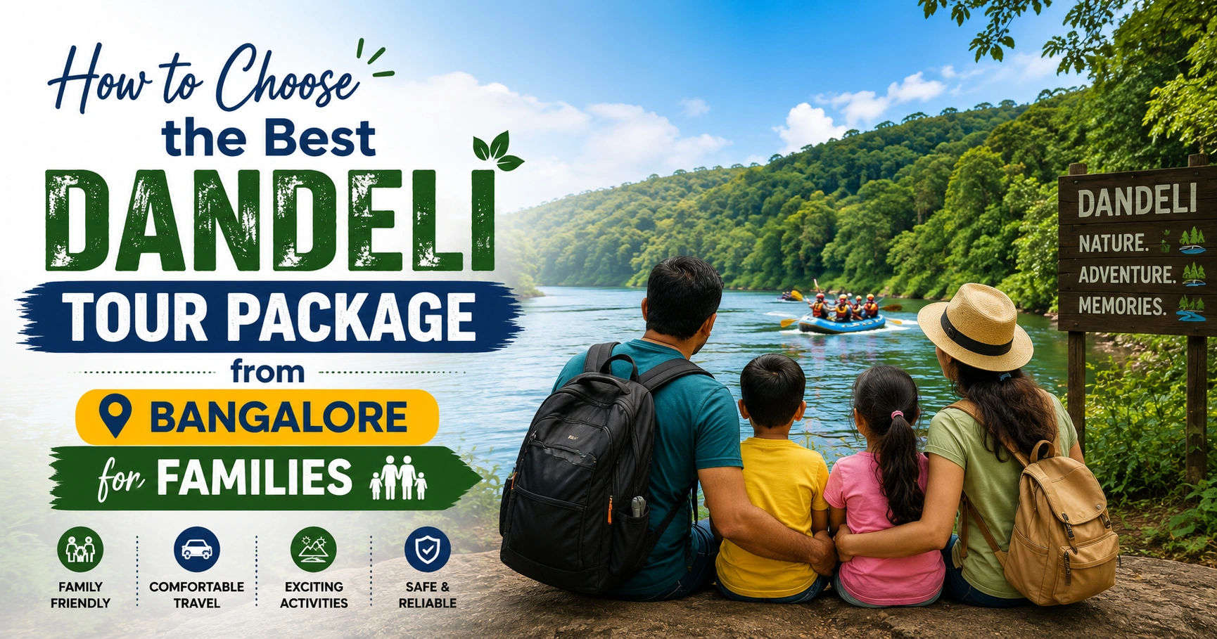 Dandeli tour package from Bangalore for families