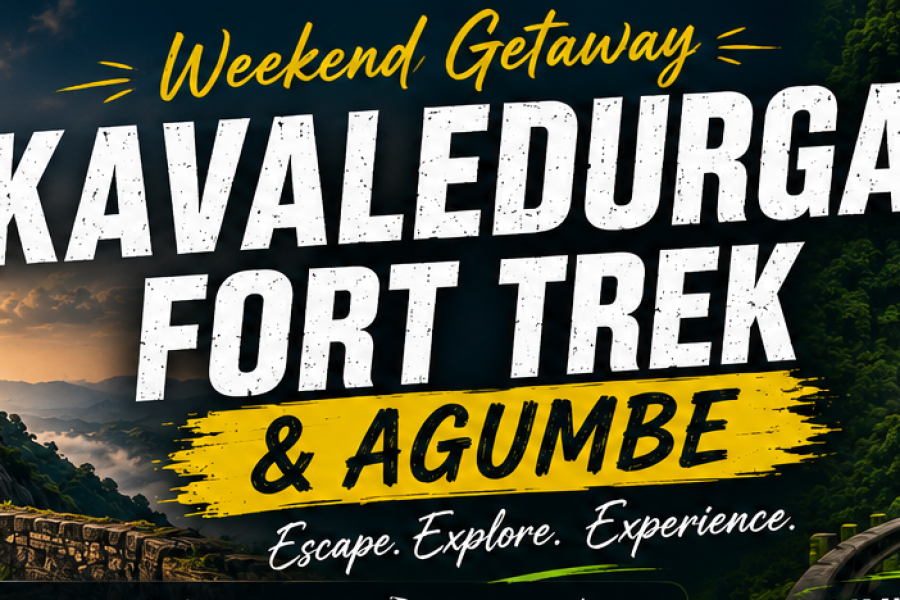 Kavaledurga Fort Trek and Agumbe Weekend Getaway