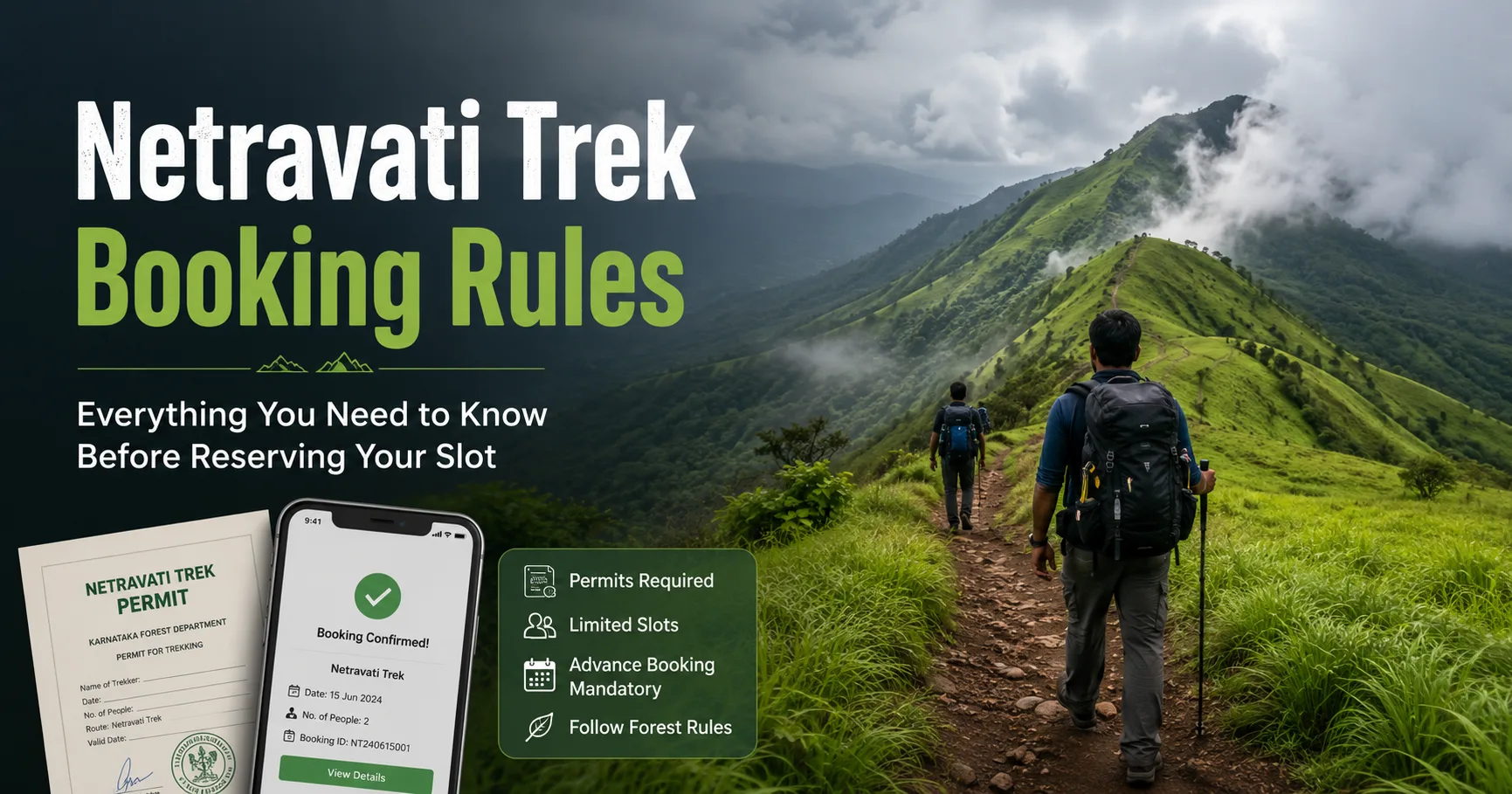 Netravati Trek Booking Rules