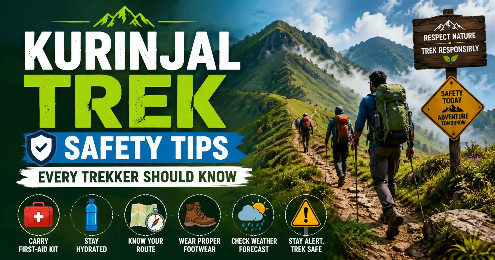 Kurinjal Trek safety