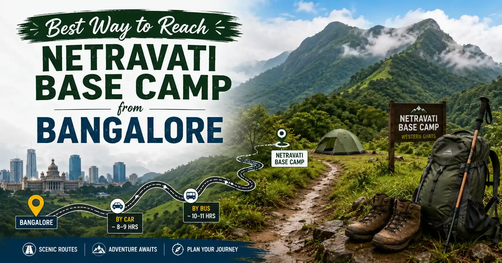 Netravati Base Camp from Bangalore
